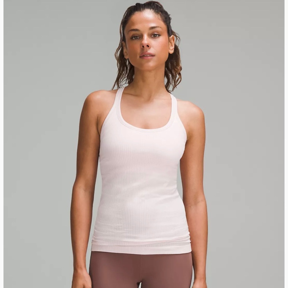 Lululemon Ebb to Street Tank Light Pink